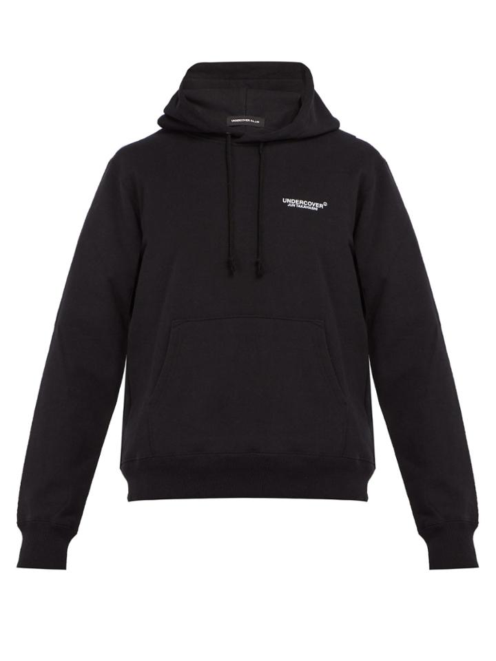 Undercover Last Supper-print Cotton Hooded Sweatshirt