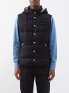 Brunello Cucinelli - Hooded Wool Down Gilet - Mens - Black