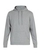 Matchesfashion.com Sunspel - Cotton Jersey Hooded Sweatshirt - Mens - Grey