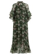 Dodo Bar Or Rossano Ruffle-trimmed Floral-print Dress