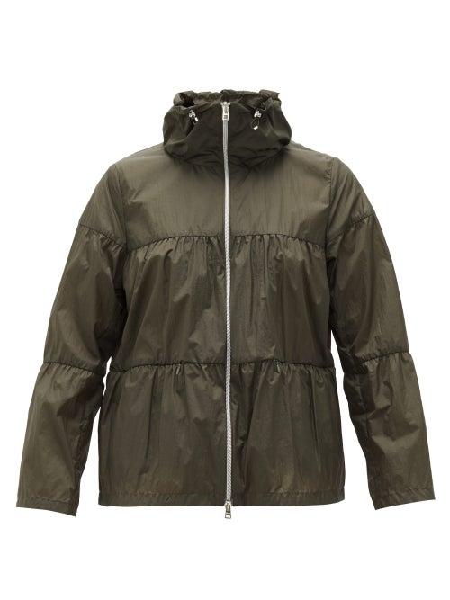 Matchesfashion.com Herno - Funnel-neck Technical Jacket - Womens - Khaki