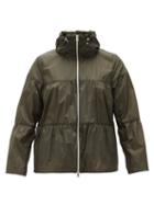 Matchesfashion.com Herno - Funnel-neck Technical Jacket - Womens - Khaki