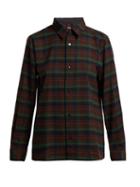 Matchesfashion.com A.p.c. - Mireille Flannel Shirt - Womens - Green Multi