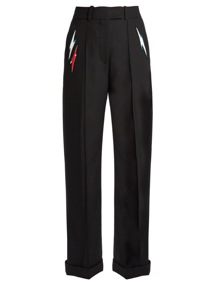 Racil Starman Lightning-bolt Appliqu Trousers