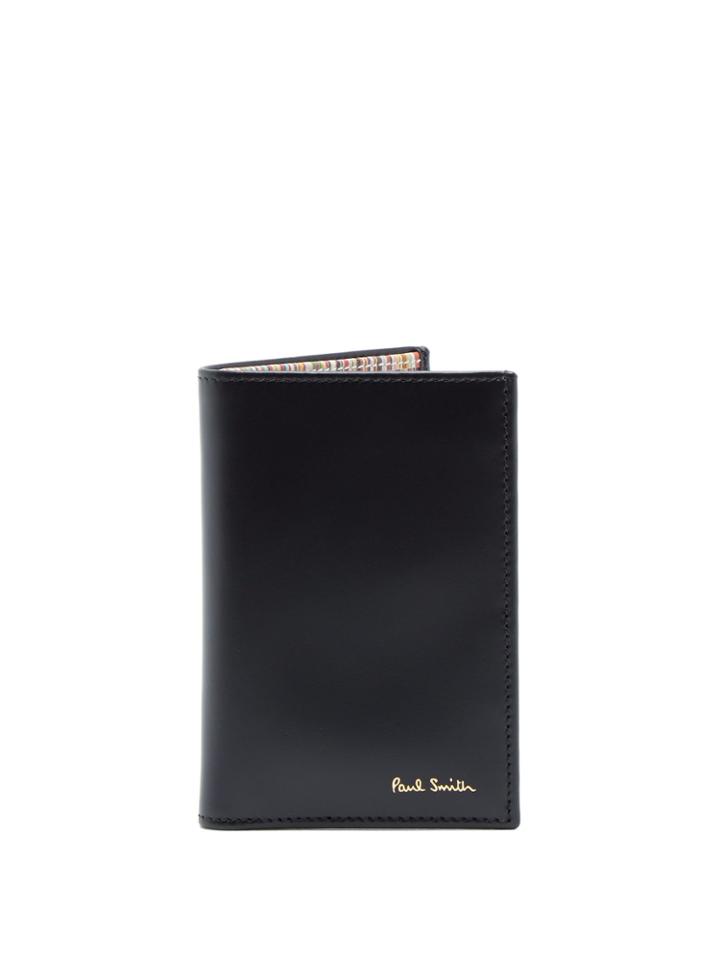 Paul Smith Signature Stripe Leather Cardholder