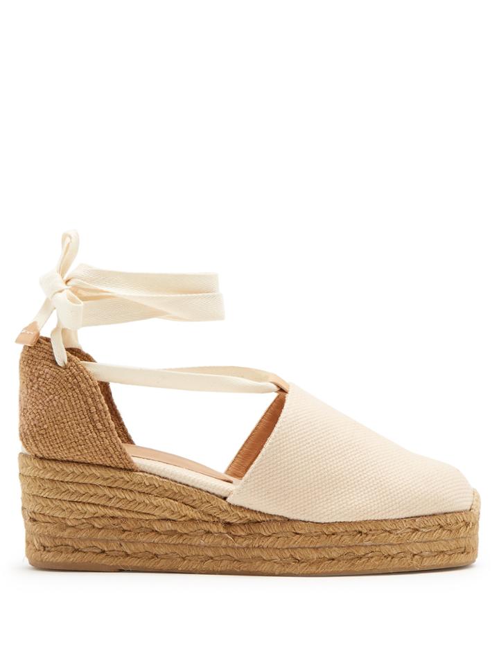 Castañer Campesina Canvas Wedge Espadrilles