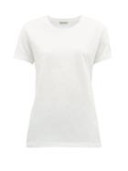 Matchesfashion.com Moncler - Logo Appliqu Cotton T Shirt - Womens - White