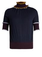 Roksanda Ifeild Scallop-edged Roll-neck Wool Sweater