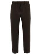 Matchesfashion.com Homme Pliss Issey Miyake - Straight-leg Technical-pleated Trousers - Mens - Brown