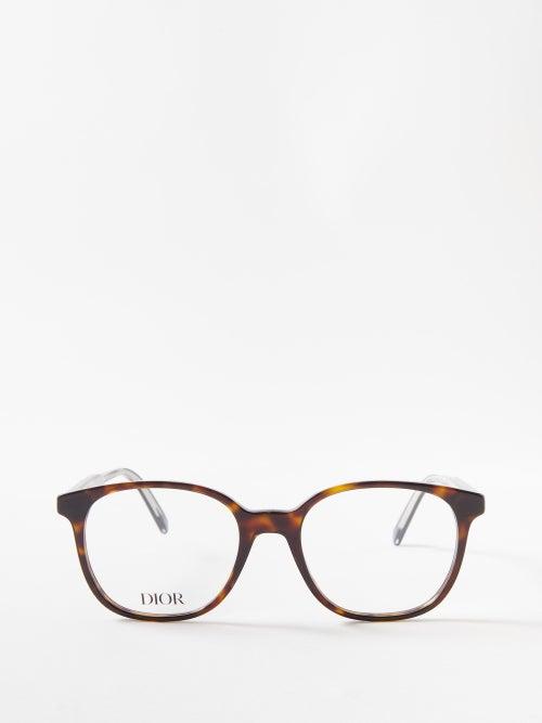 Dior - Indior D-frame Tortoiseshell-acetate Glasses - Mens - Black