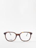 Dior - Indior D-frame Tortoiseshell-acetate Glasses - Mens - Black