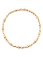 Bottega Veneta - Twisted Gold-plated Sterling-silver Necklace - Womens - Gold