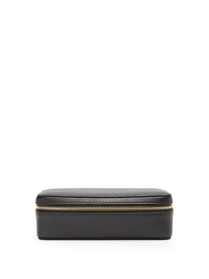 Smythson Panama Zip-around Watch Box