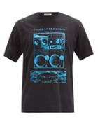 Matchesfashion.com Undercover - Records-print Cotton-jersey T-shirt - Mens - Black