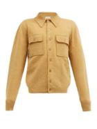 Matchesfashion.com Lemaire - Patch-pocket Wool Cardigan - Mens - Beige