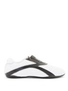 Matchesfashion.com Balenciaga - Zen Logo-print Faux-leather Trainers - Womens - Black White