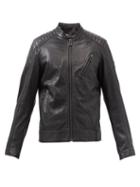 Belstaff - V Racer 2.0 Leather Biker Jacket - Mens - Black