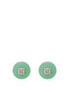 Matchesfashion.com Irene Neuwirth - Diamond, Chrysoprase & 18kt Gold Earrings - Womens - Green