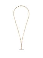 Matchesfashion.com Zo Chicco - T-bar Toggle Diamond & 14kt Gold Necklace - Womens - Gold