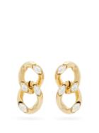 Matchesfashion.com Rosantica - Dondolo Crystal & Chain Earrings - Womens - Crystal