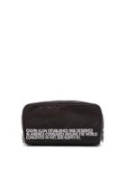 Matchesfashion.com Calvin Klein 205w39nyc - Embroidered Wash Bag - Mens - Black White