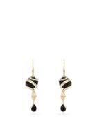 Matchesfashion.com Etro - Spherical Snake Drop Earrings - Womens - Black