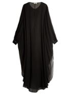 Kalmar Embellished-cuffs Silk-georgette Cover-up