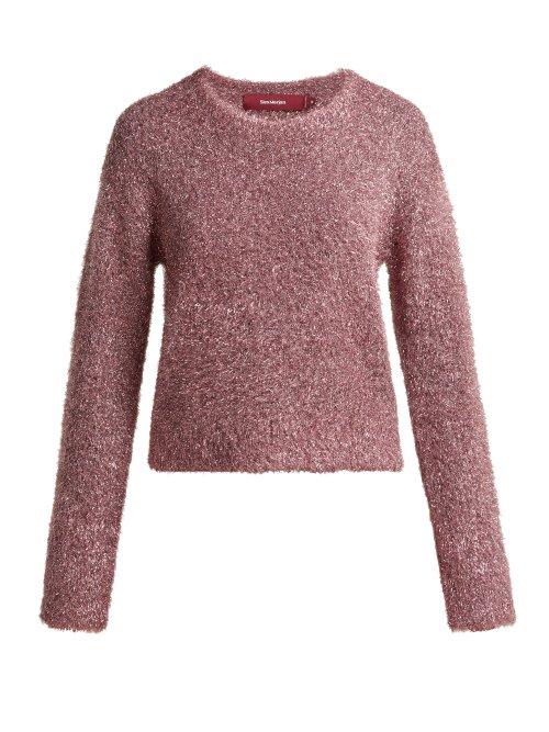 Matchesfashion.com Sies Marjan - Lurex Sweater - Womens - Purple