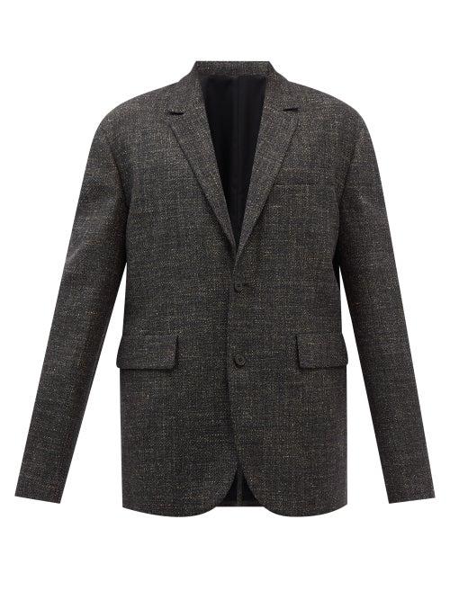 Raey - Drop-shoulder Wool-blend Twill Suit Jacket - Mens - Black