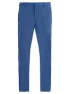 Prada Mid-rise Straight-leg Cotton Trousers