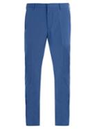 Prada Mid-rise Straight-leg Cotton Trousers