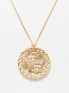 Pascale Monvoisin - Noa Diamond & 9kt Gold Necklace - Womens - Yellow Gold