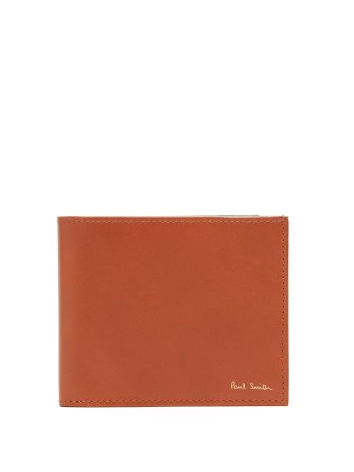 Matchesfashion.com Paul Smith - Smooth Leather Bi Fold Wallet - Mens - Tan