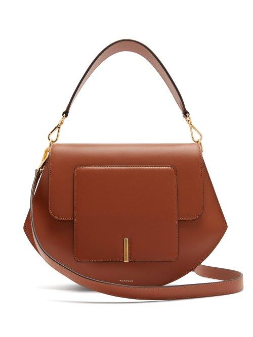Matchesfashion.com Wandler - Al Leather Cross Body Bag - Womens - Tan