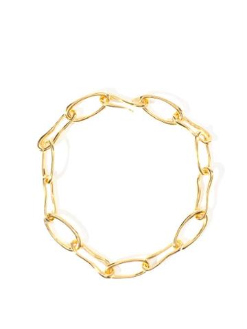 Matchesfashion.com Sophie Buhai - Xl Roman Chain 18kt Gold-vermeil Necklace - Womens - Yellow Gold