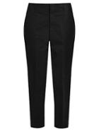 Vince Cotton-blend Mid-rise Tapered Trousers