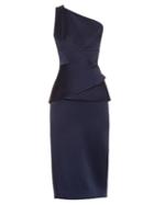 Roland Mouret Anerley One-shoulder Satin Dress