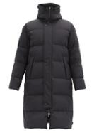 Matchesfashion.com Herno - Hooded Quilted-shell Coat - Mens - Black