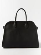 The Row - Margaux 15 Grained-leather Bag - Womens - Black