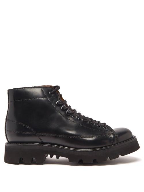 Grenson - Andy Leather Lace-up Boots - Mens - Black