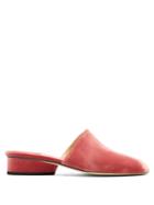 Paul Andrew Pisa Velvet Backless Loafer