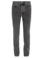 Matchesfashion.com Givenchy - Slim Fit Washed Jeans - Mens - Grey