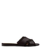 Gianvito Rossi Barth Fringed Satin Sandals