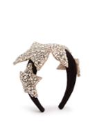 Dolce & Gabbana Star Crystal-embellished Silk Headband