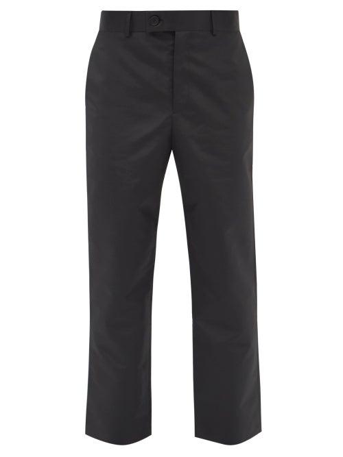 Mens Rtw A-cold-wall* - Poplin Straight-leg Trousers - Mens - Black