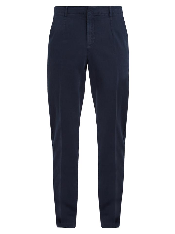 American Vintage Bullington Carrot-fit Cotton-blend Chino Trousers