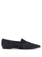 Matchesfashion.com The Row - Minimal Suede Loafers - Womens - Blue