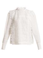 Isabel Marant Nutson Embroidered Blouse