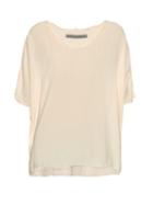 Raquel Allegra Scoop-neck Oversized T-shirt