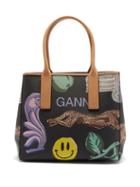 Matchesfashion.com Ganni - Printed Coated-canvas Tote Bag - Womens - Multi